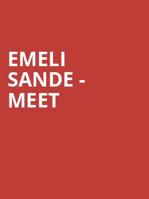 Emeli Sande - Meet & Greet Package at O2 Arena